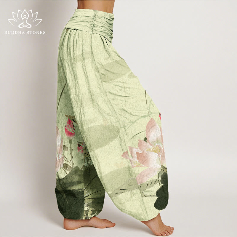 Pantalons Harem Élastiques