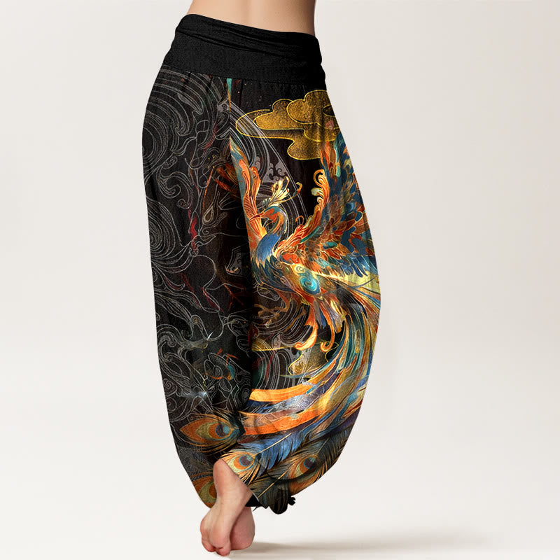Pantalons Harem Élastiques