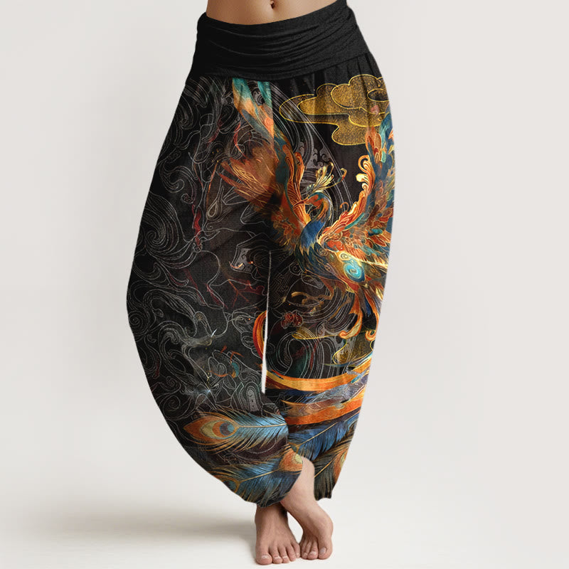 Pantalons Harem Élastiques