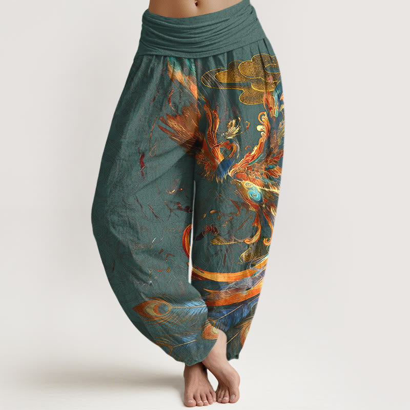 Pantalons Harem Élastiques