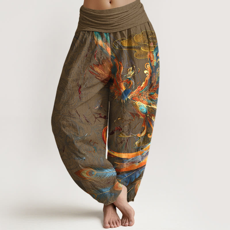 Pantalons Harem Élastiques