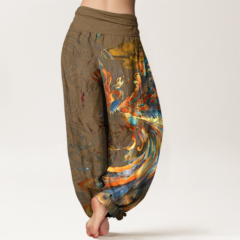 Pantalons Harem Élastiques