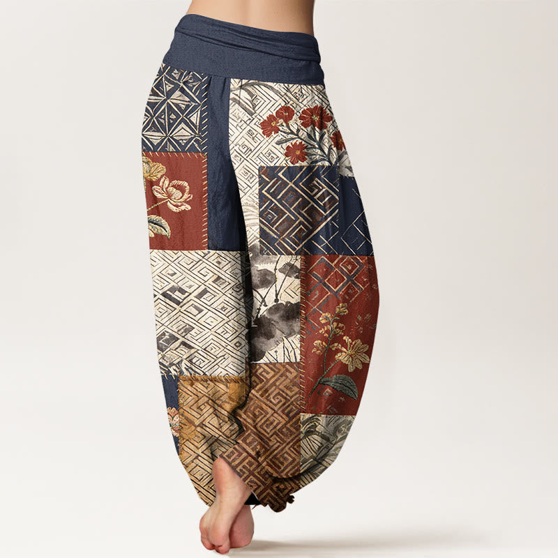 Pantalons Harem Élastiques