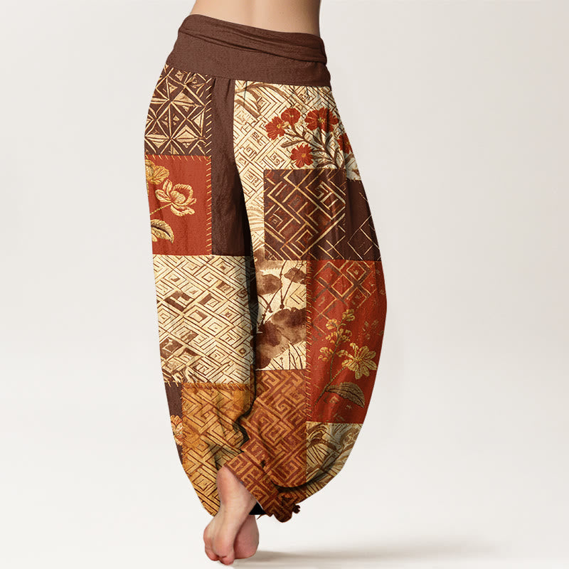 Pantalons Harem Élastiques