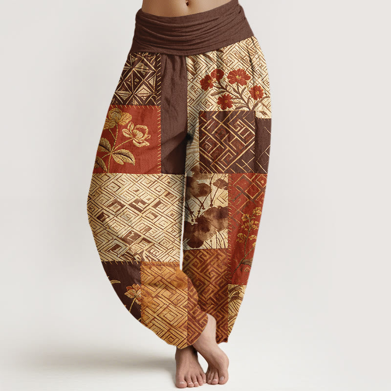 Pantalons Harem Élastiques