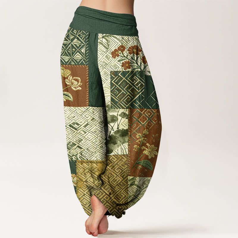 Pantalons Harem Élastiques