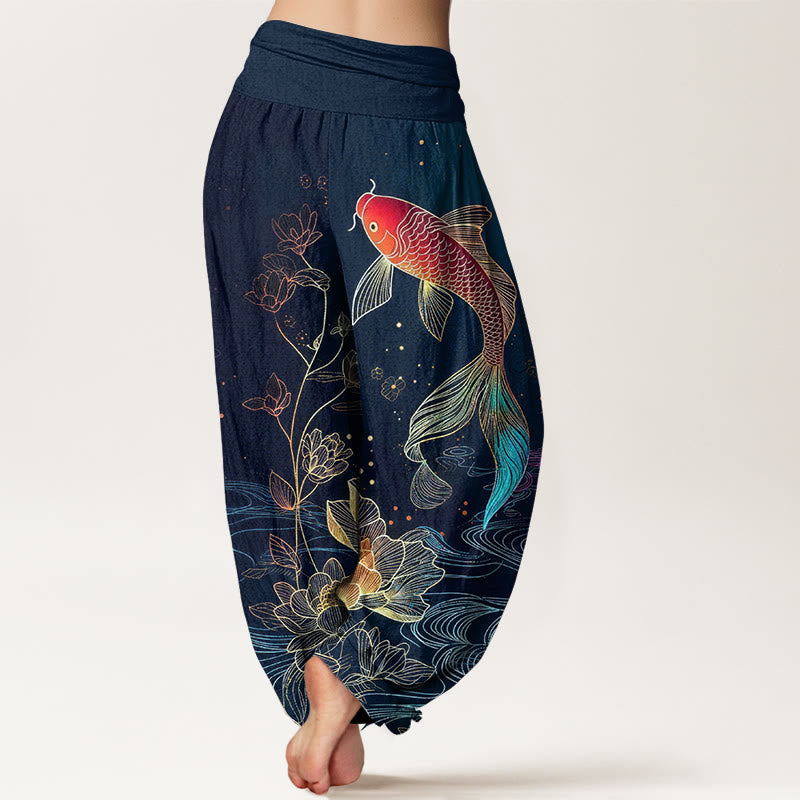 Pantalons Harem Élastiques