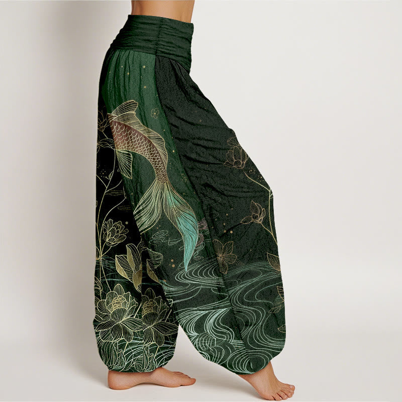Pantalons Harem Élastiques