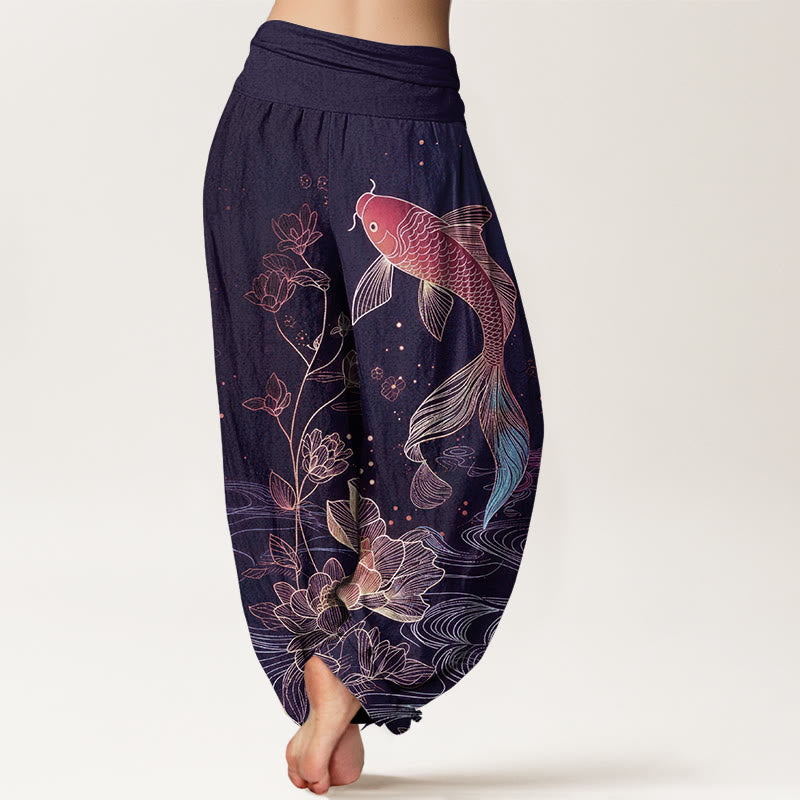 Pantalons Harem Élastiques