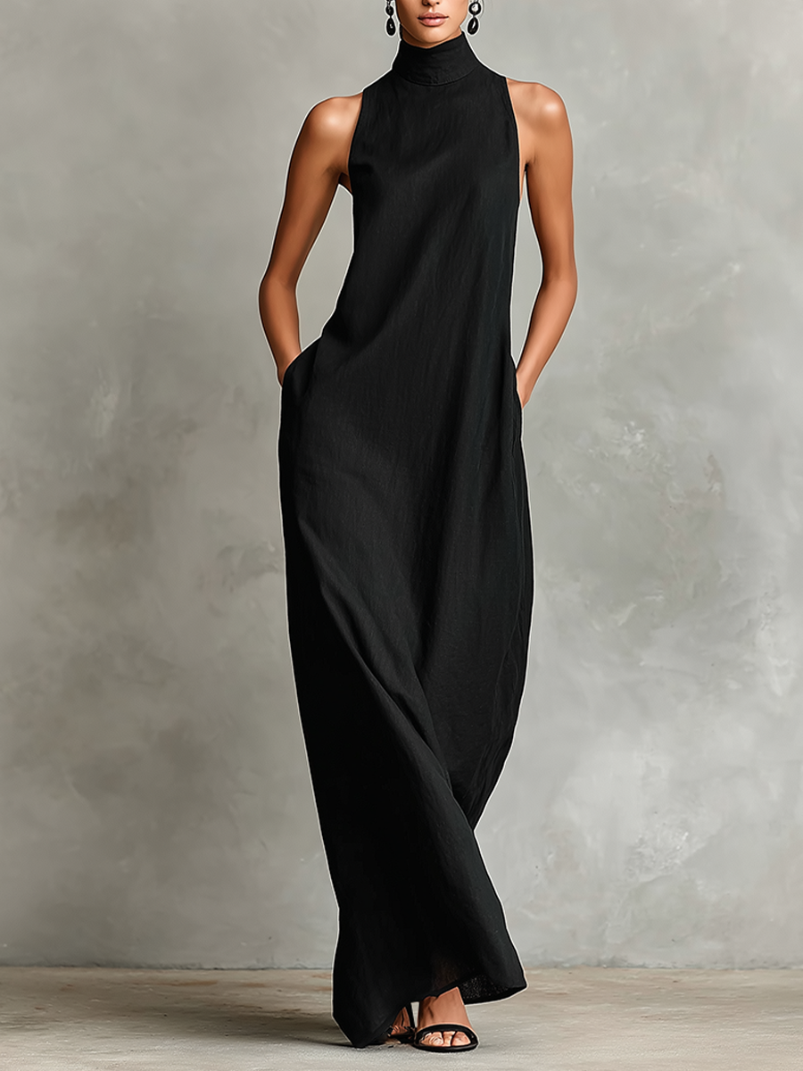 Juliette | Robe Maxi Élégante Sans Manches