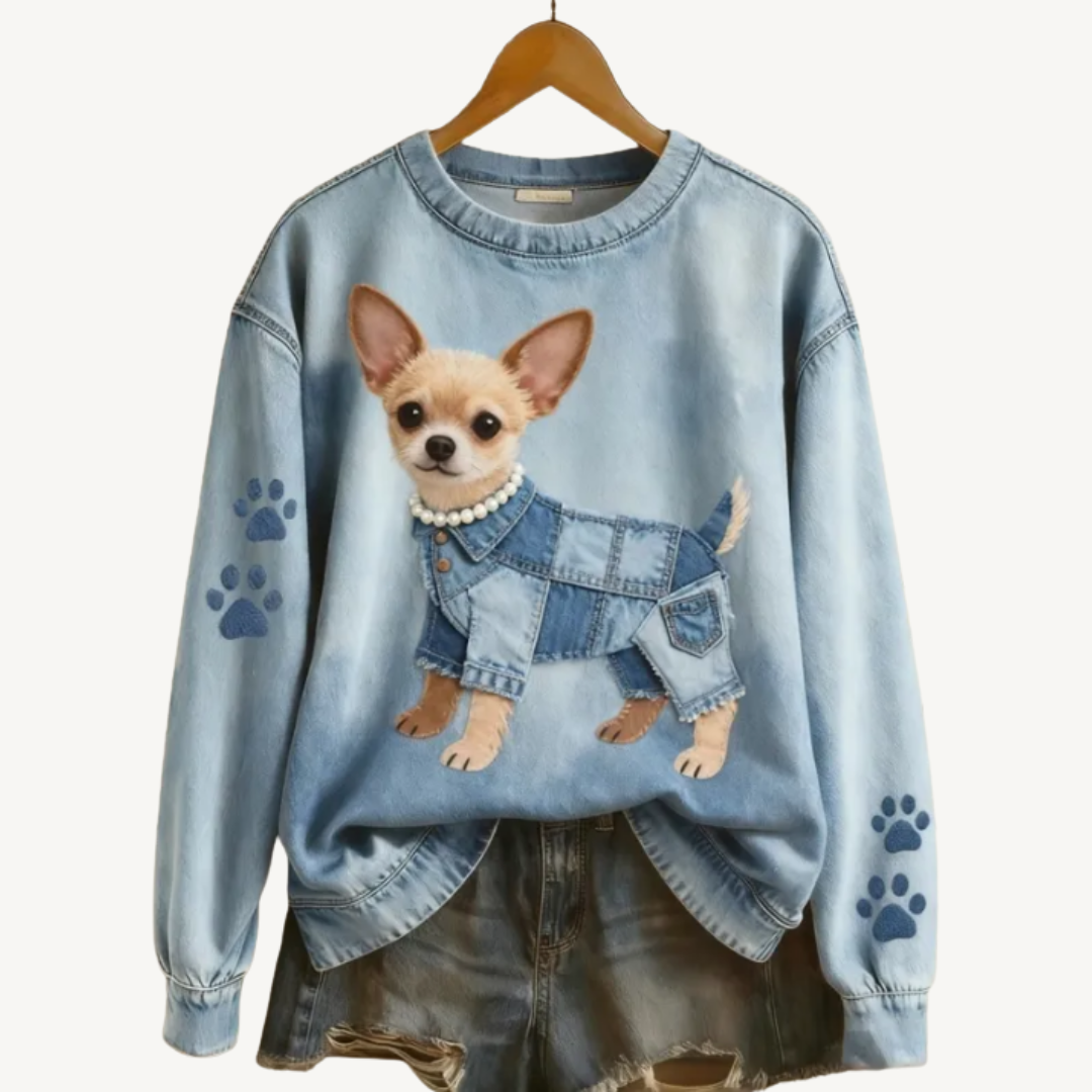 CHOUCHOU™ | Pull en denim