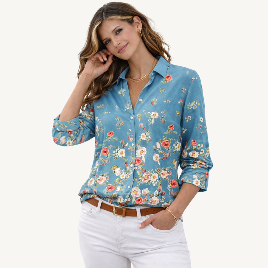 FEY™ | Blouse imprimée