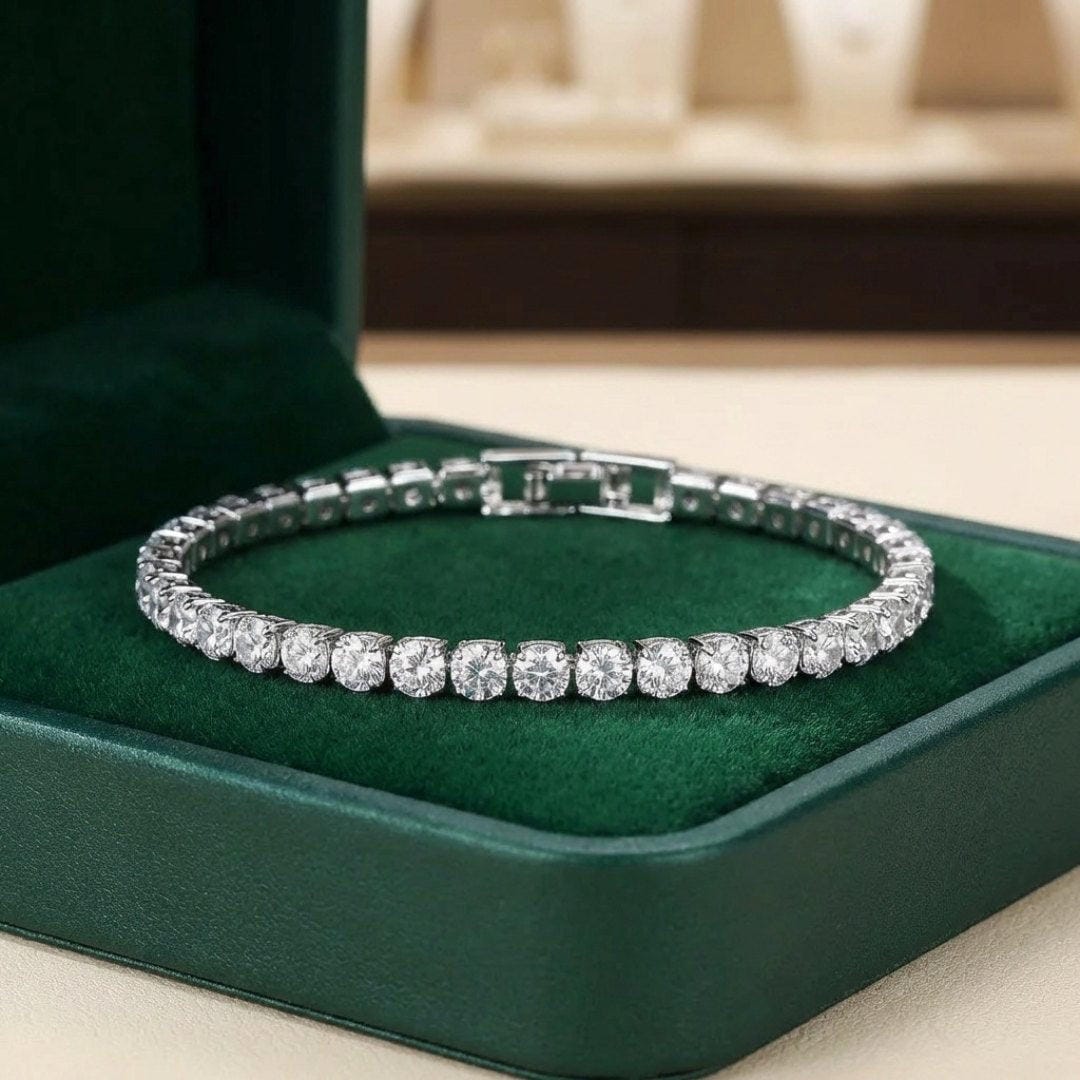 Bracelet de Tennis en Pierre de Venise