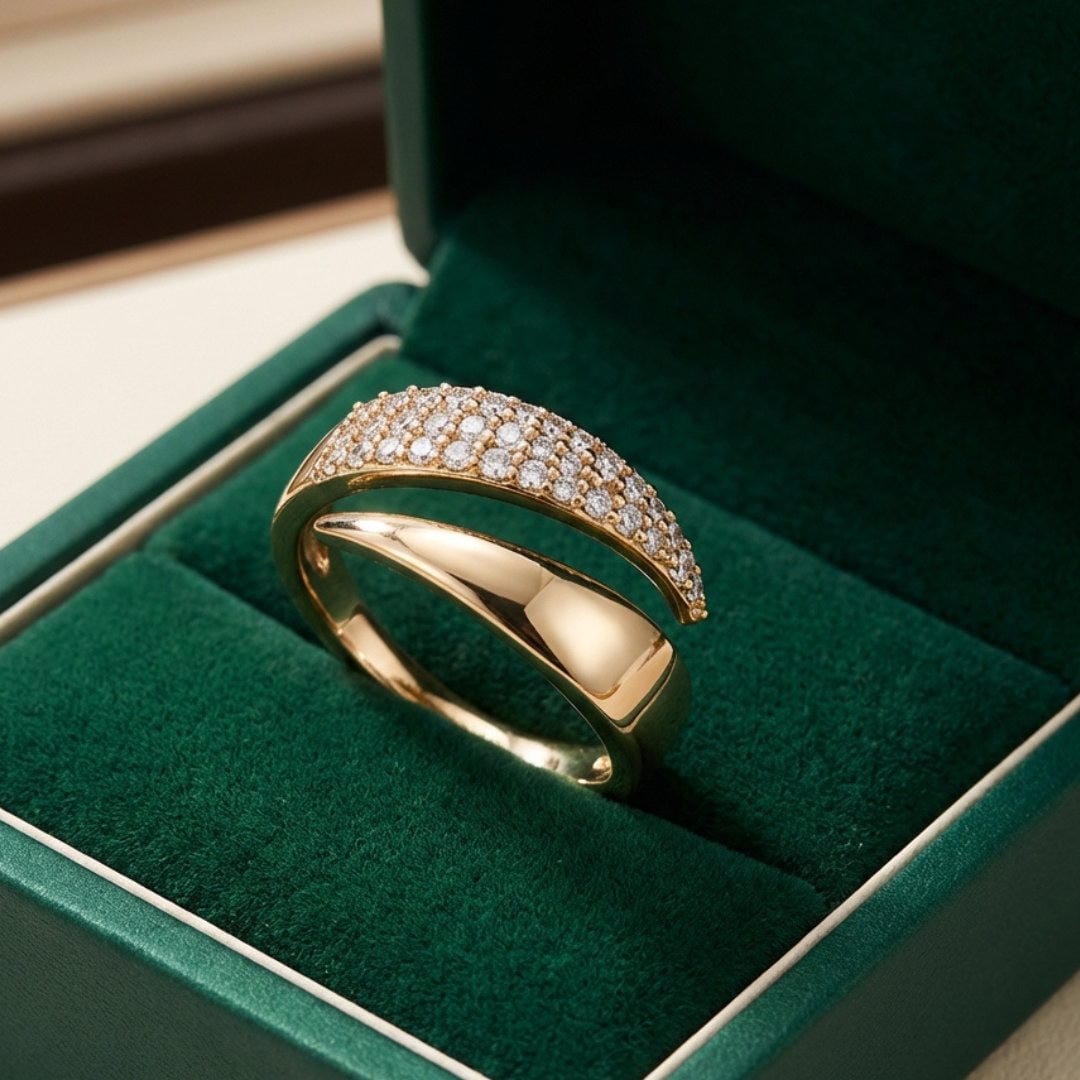 Bague Enveloppante Élégante