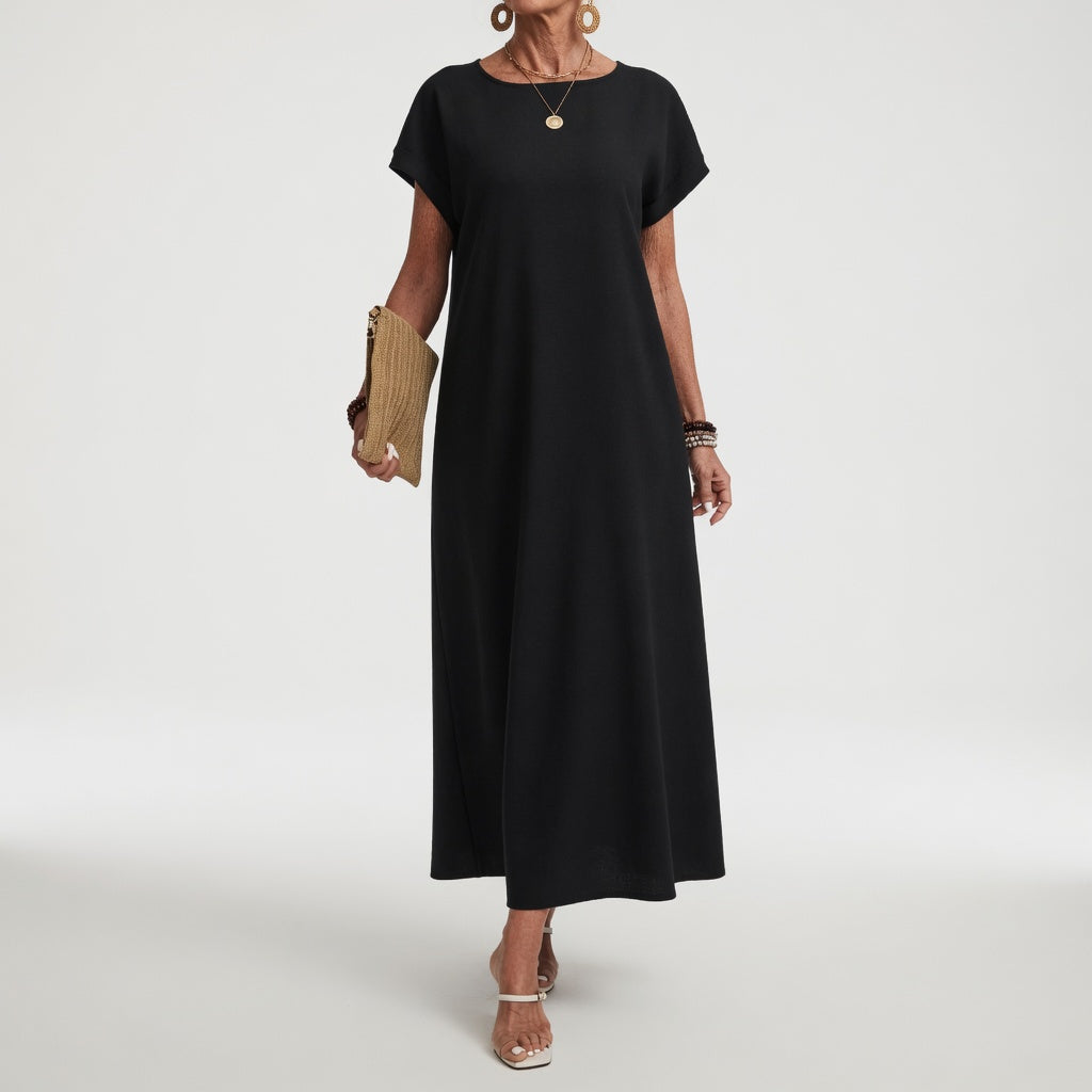 MARGAUX | Robe longue élégante et minimaliste