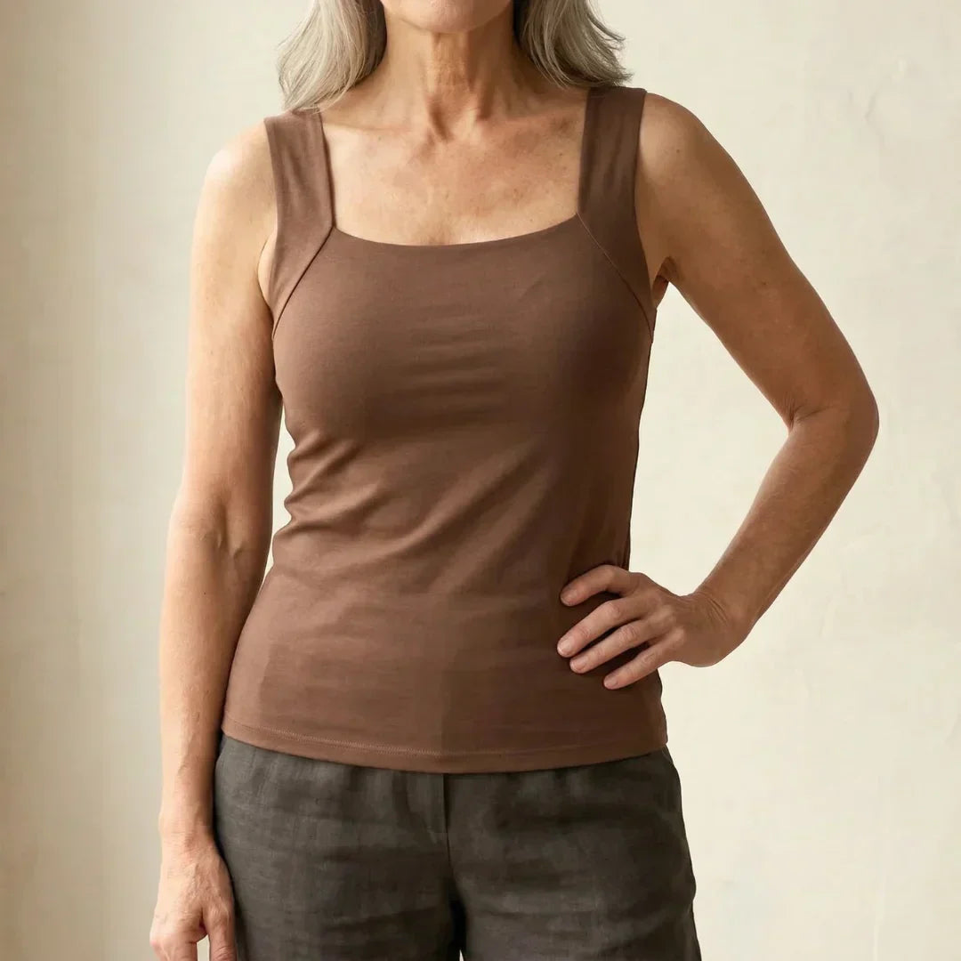 Brigitte | Camisole Confort avec Soutien Intégré