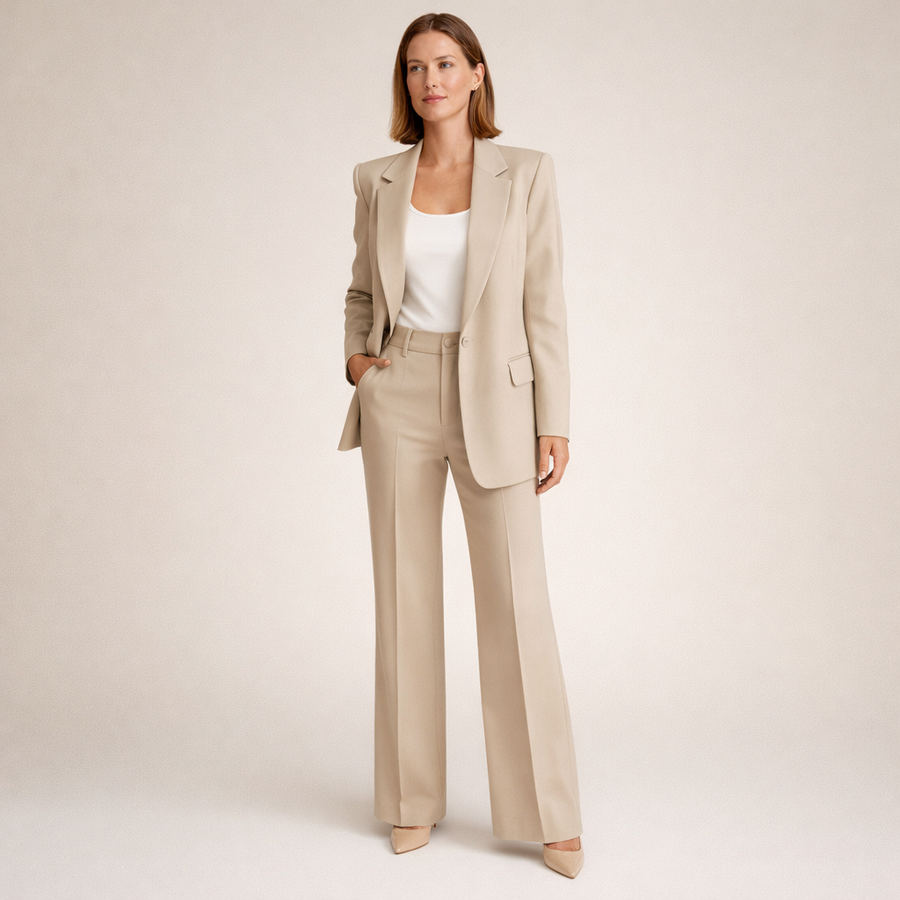 VANESSA™ | Ensemble élégant avec pantalons évasés