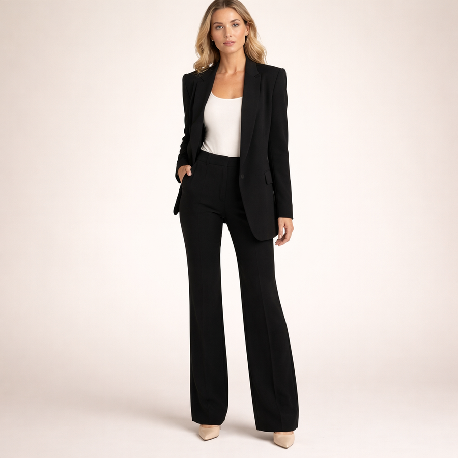 VANESSA™ | Ensemble élégant avec pantalons évasés