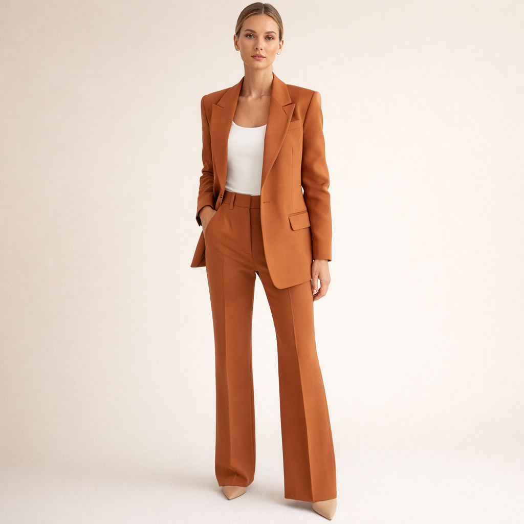 VANESSA™ | Ensemble élégant avec pantalons évasés