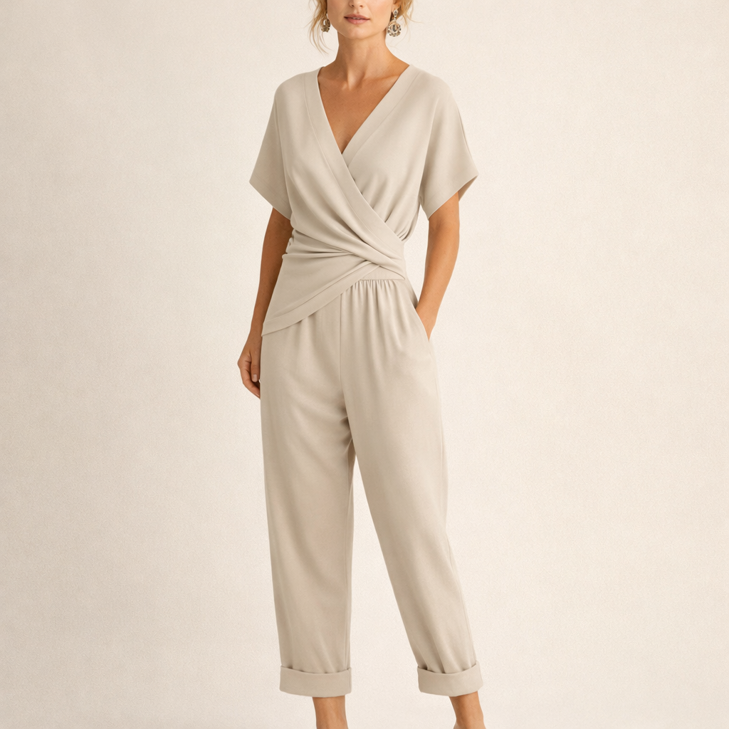 MAGDA™ | Combinaison Élégante à Enveloppe