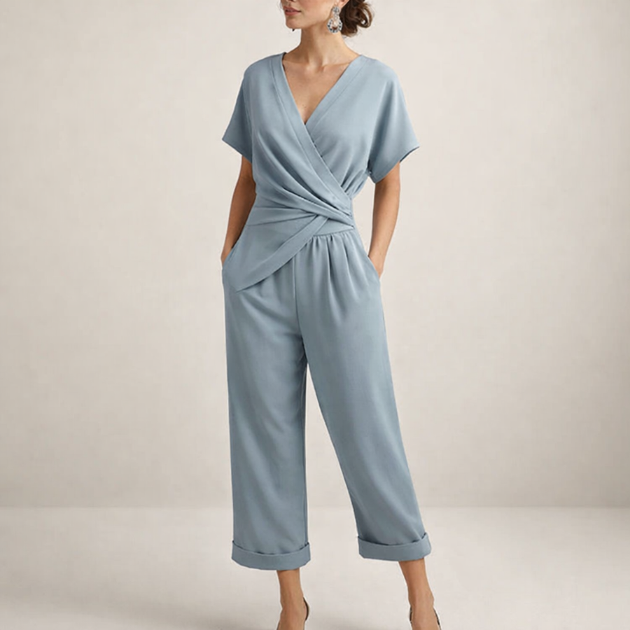 MAGDA™ | Combinaison Élégante à Enveloppe