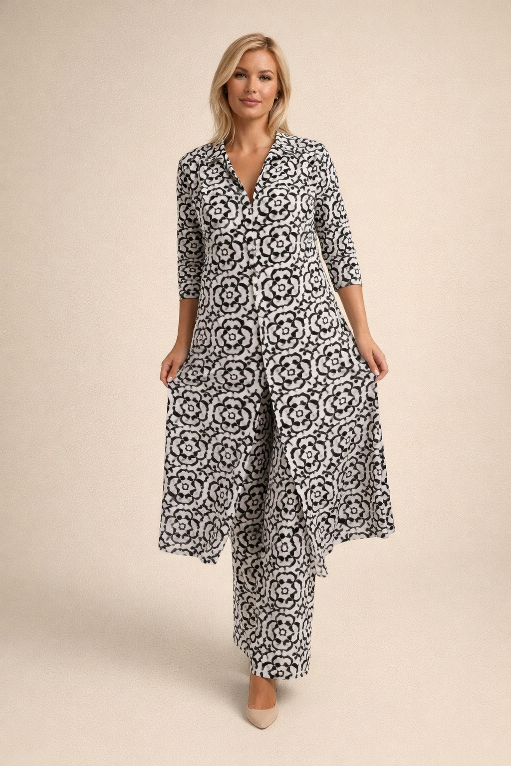 MARGARET™ | Robe à Motifs