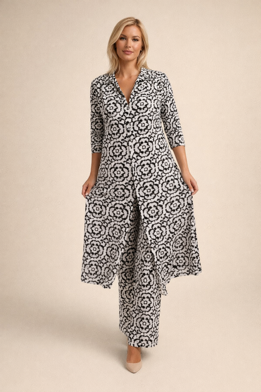 MARGARET™ | Robe à Motifs