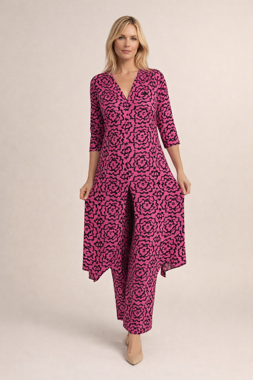 MARGARET™ | Robe à Motifs