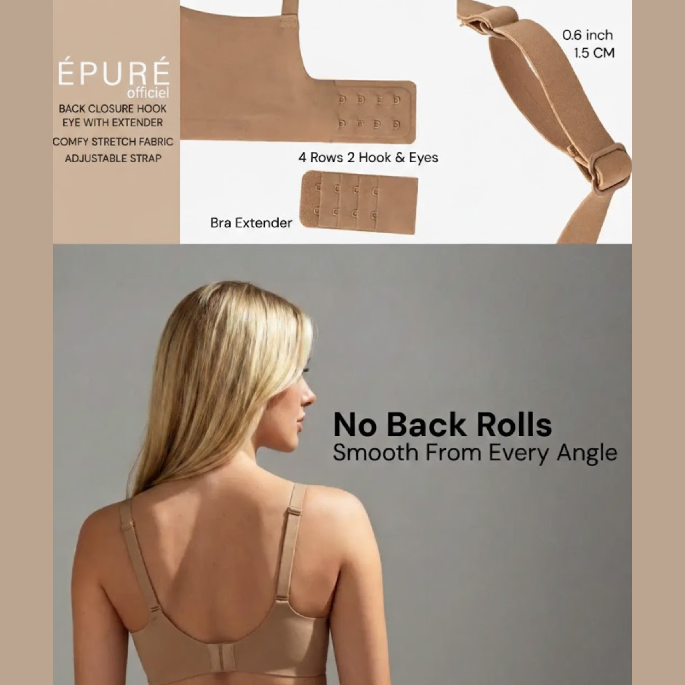 AGATHE™ | Comfort Invisible Bra