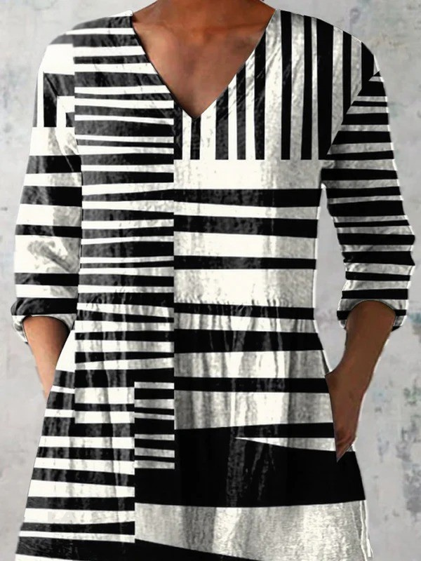 CAPRI™ | Blouse longue à col en V
