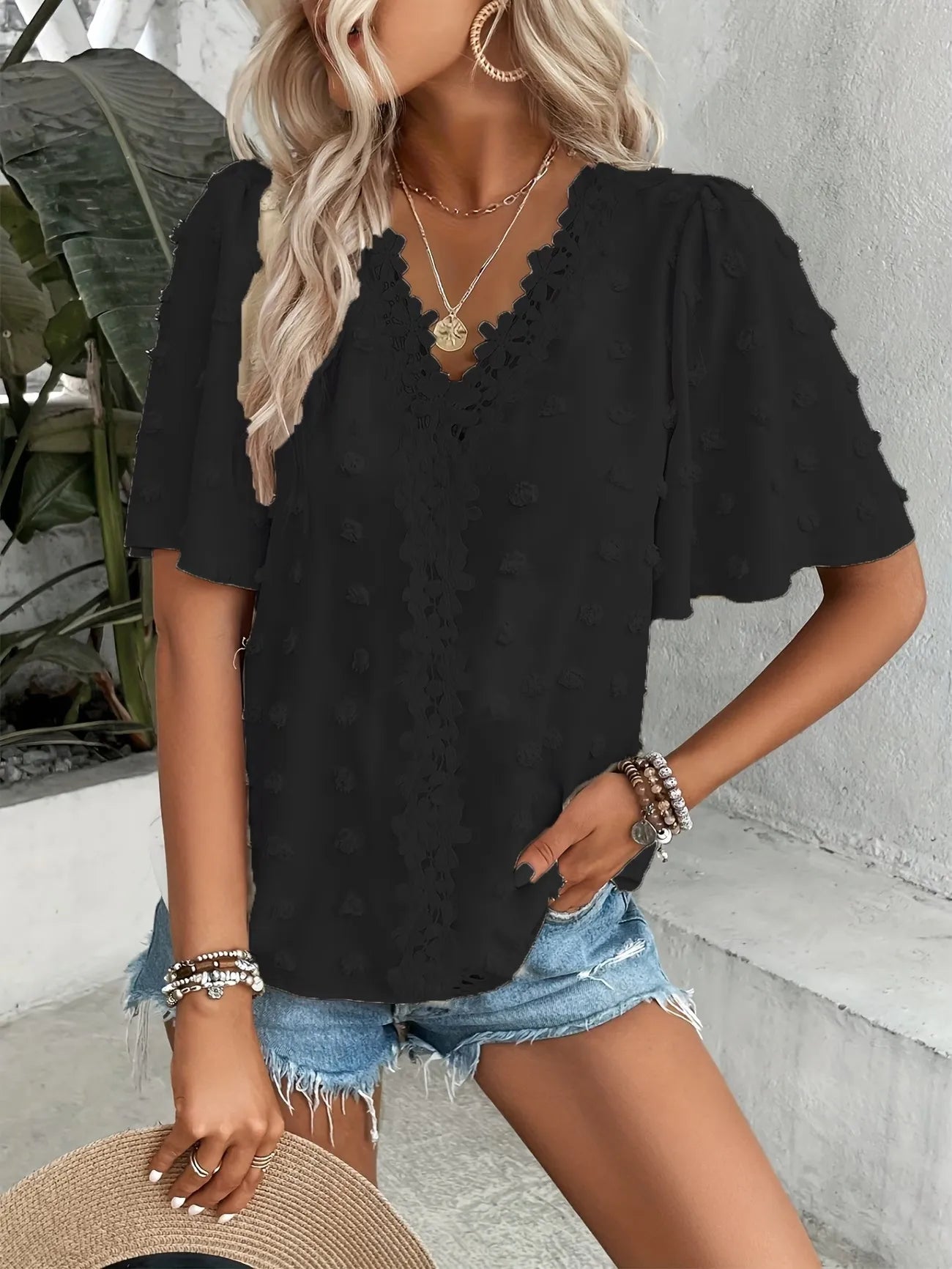 SYLVIE |  Blouse Bohème Élégante