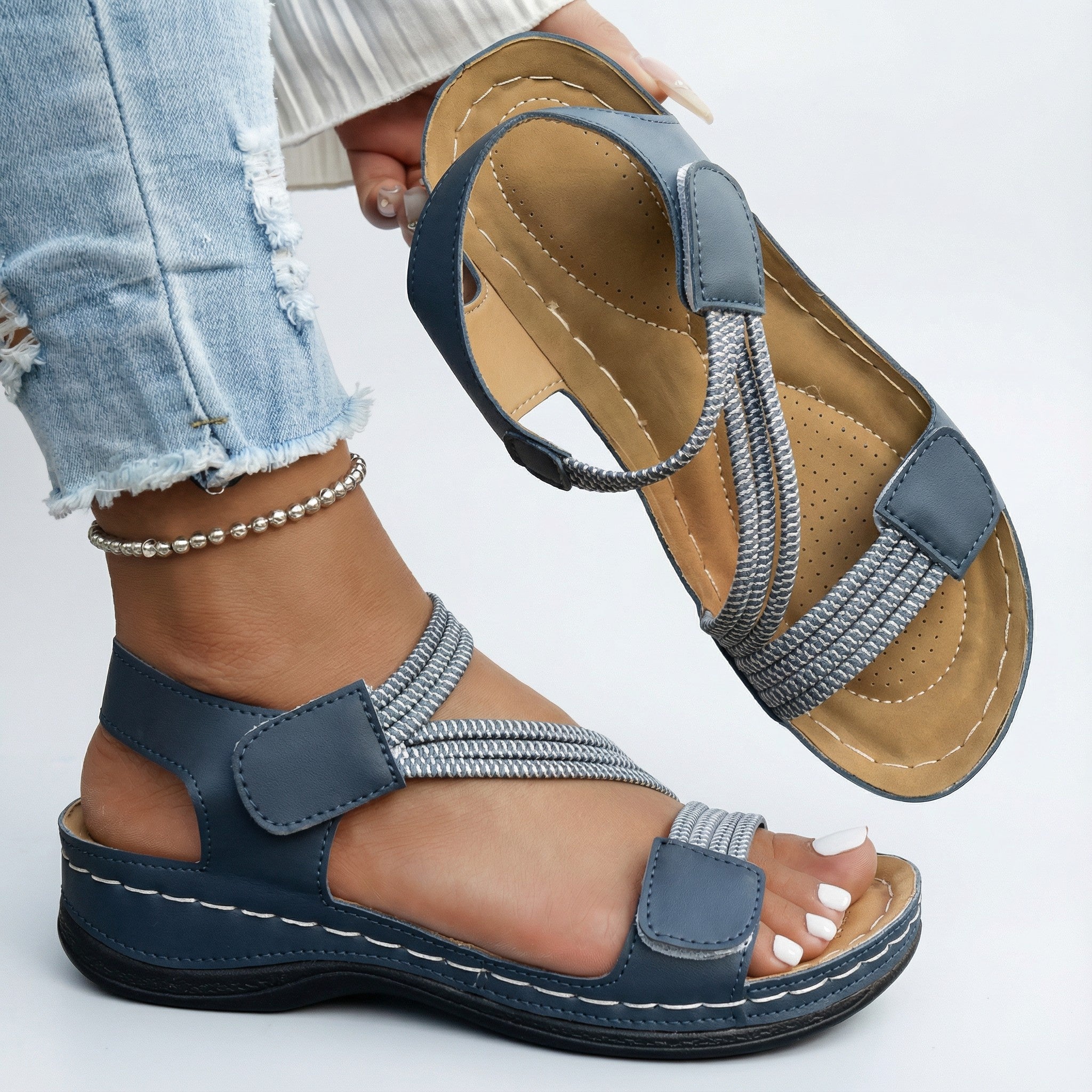 JUANITA | Sandales orthopédiques de confort
