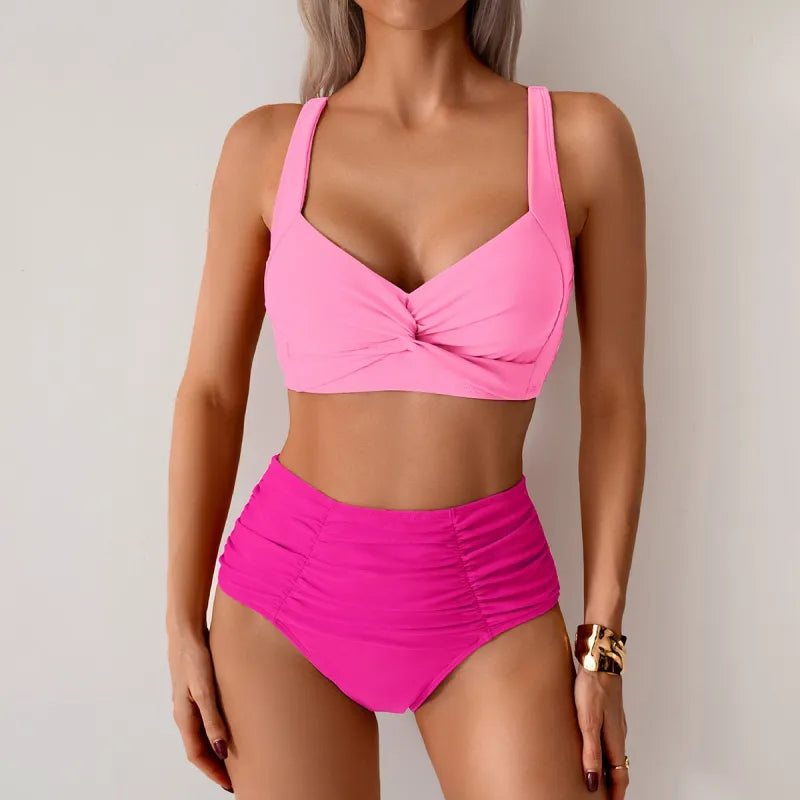 NALA | Ensemble de bikini d'été taille haute