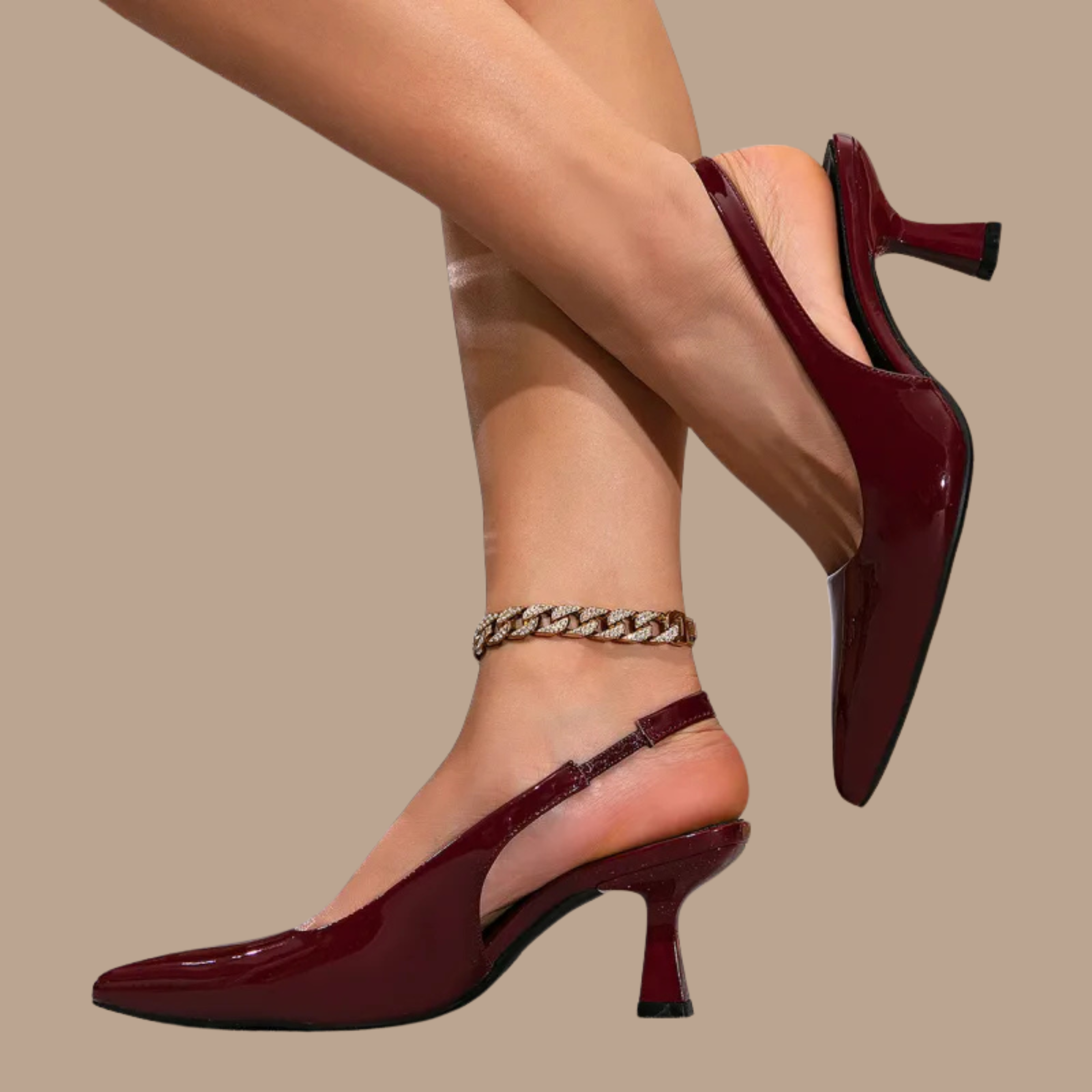 LISON™ | Talons Bordeaux