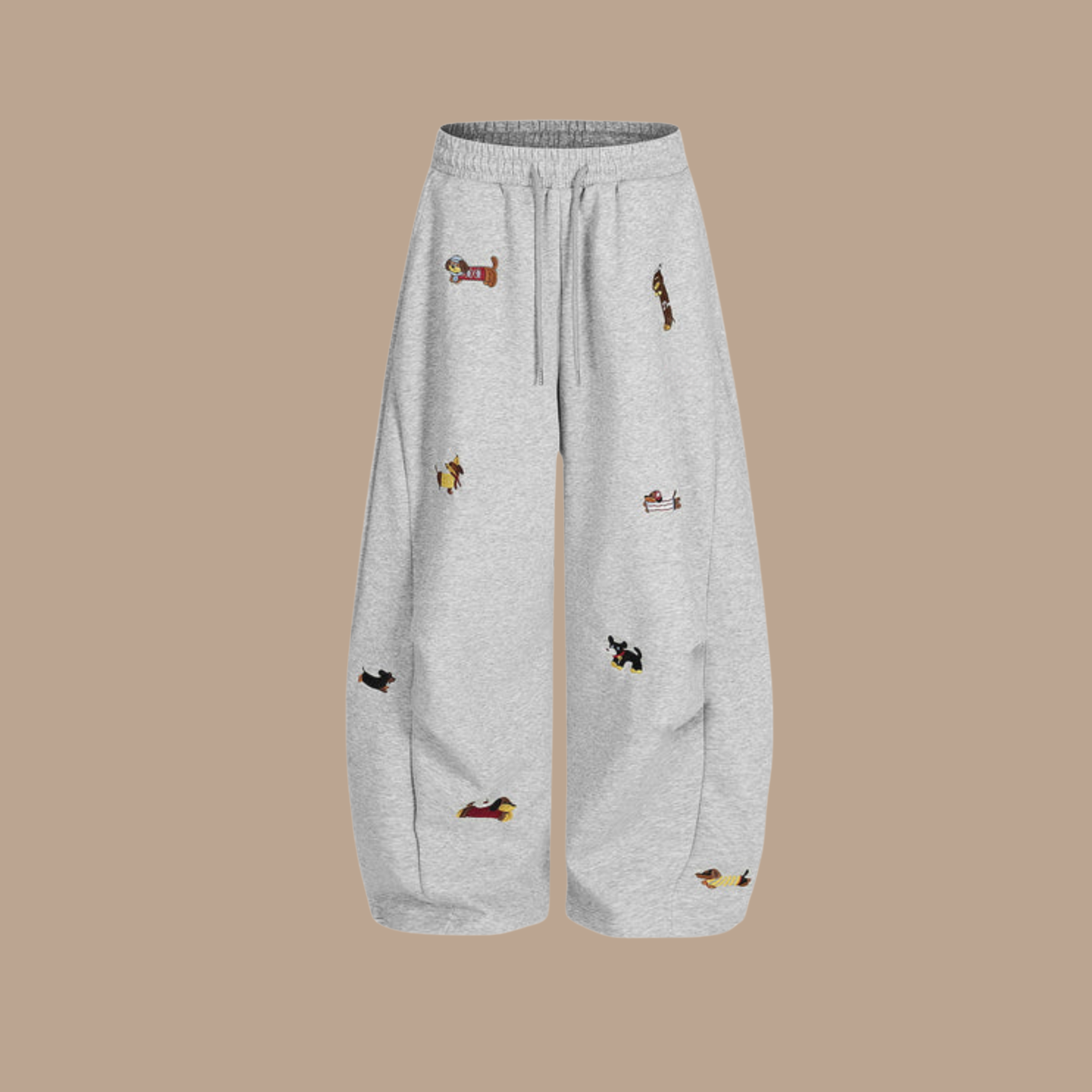 DENISE™ | Sweatpants brodés chiots