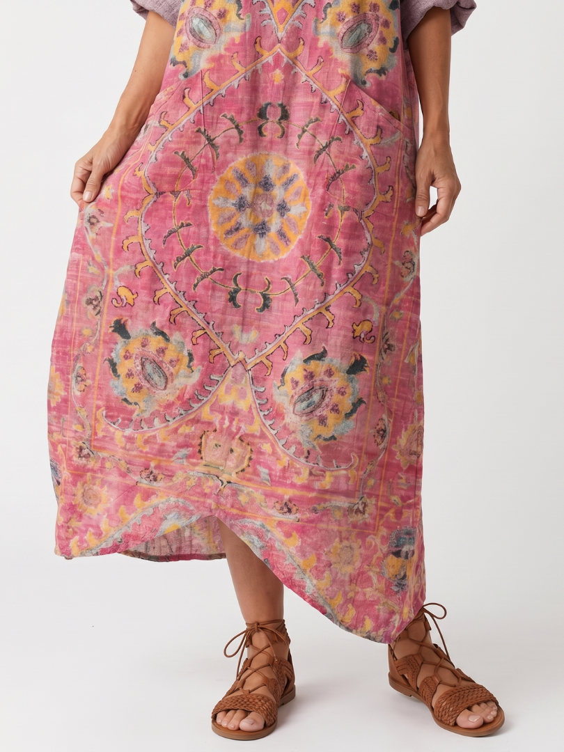 Noémie | Robe Maxi Bohème Fleurie