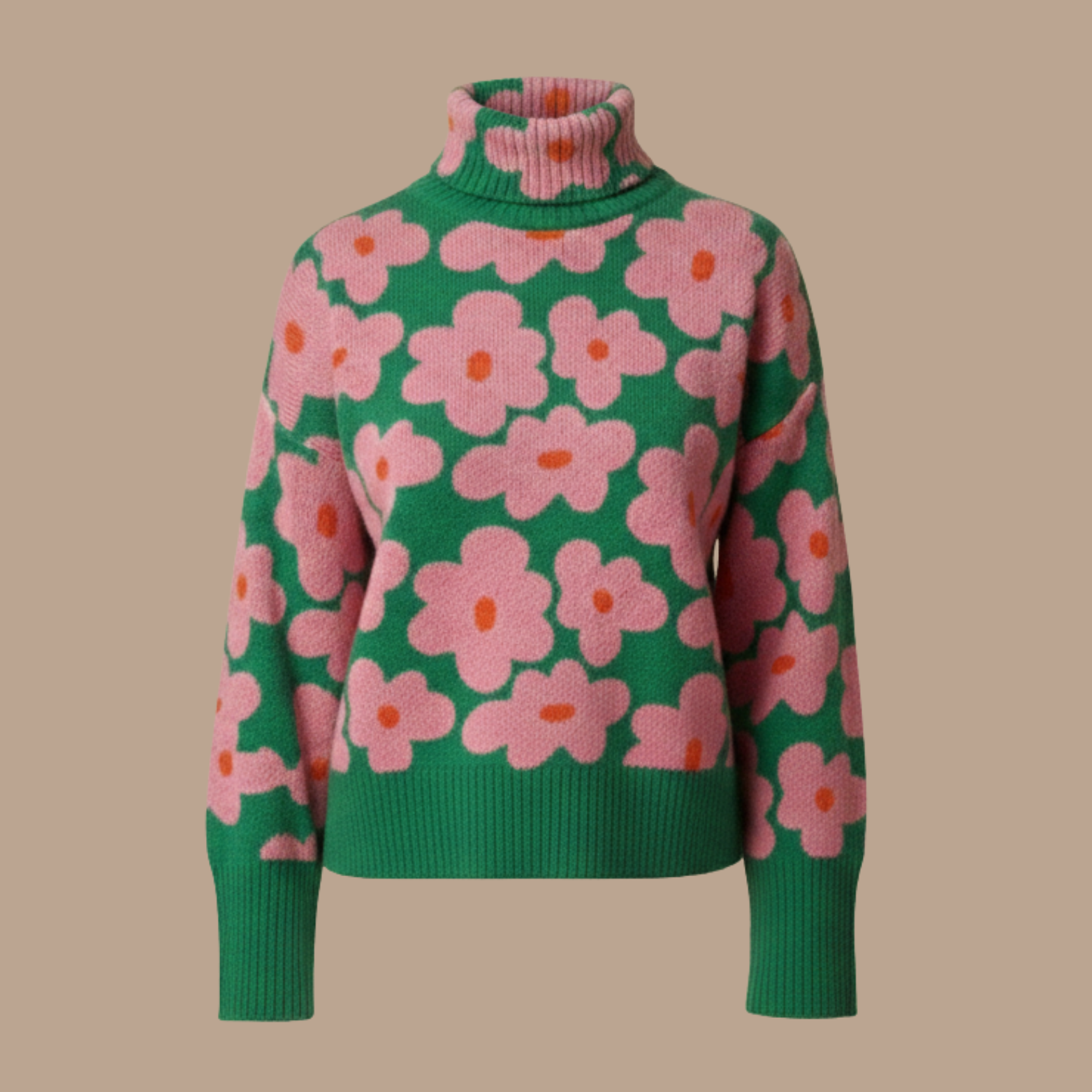 LOUISE™ | Pull Col Roulé Design