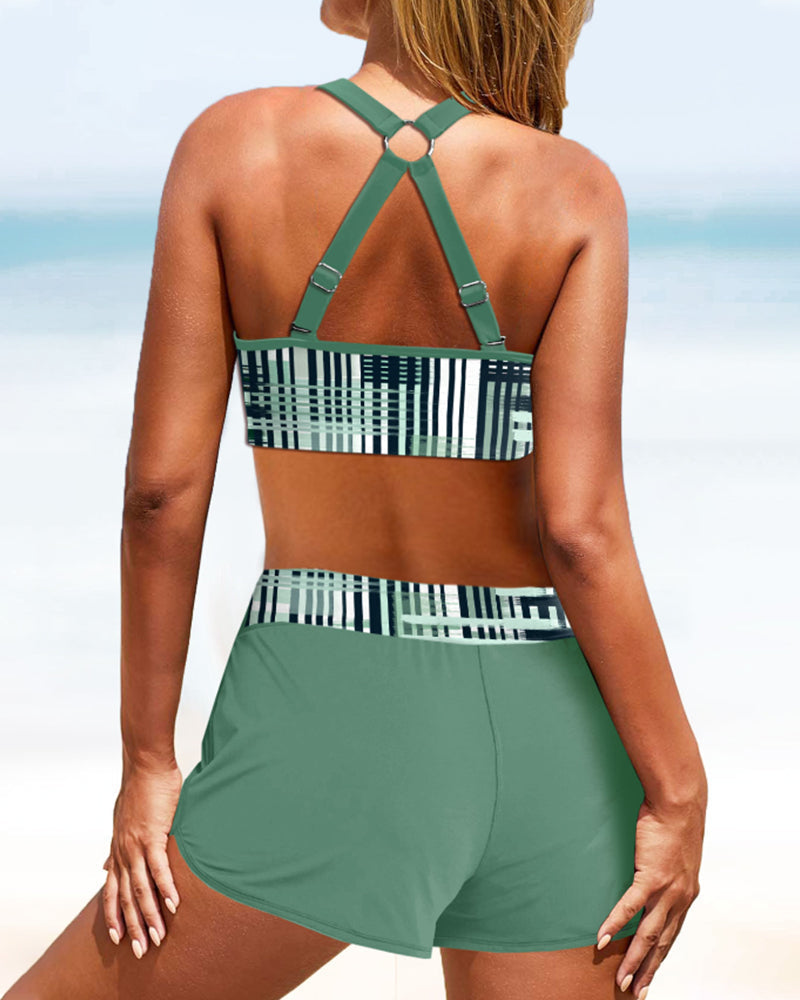 JANETTE | Bikini à taille haute en rib