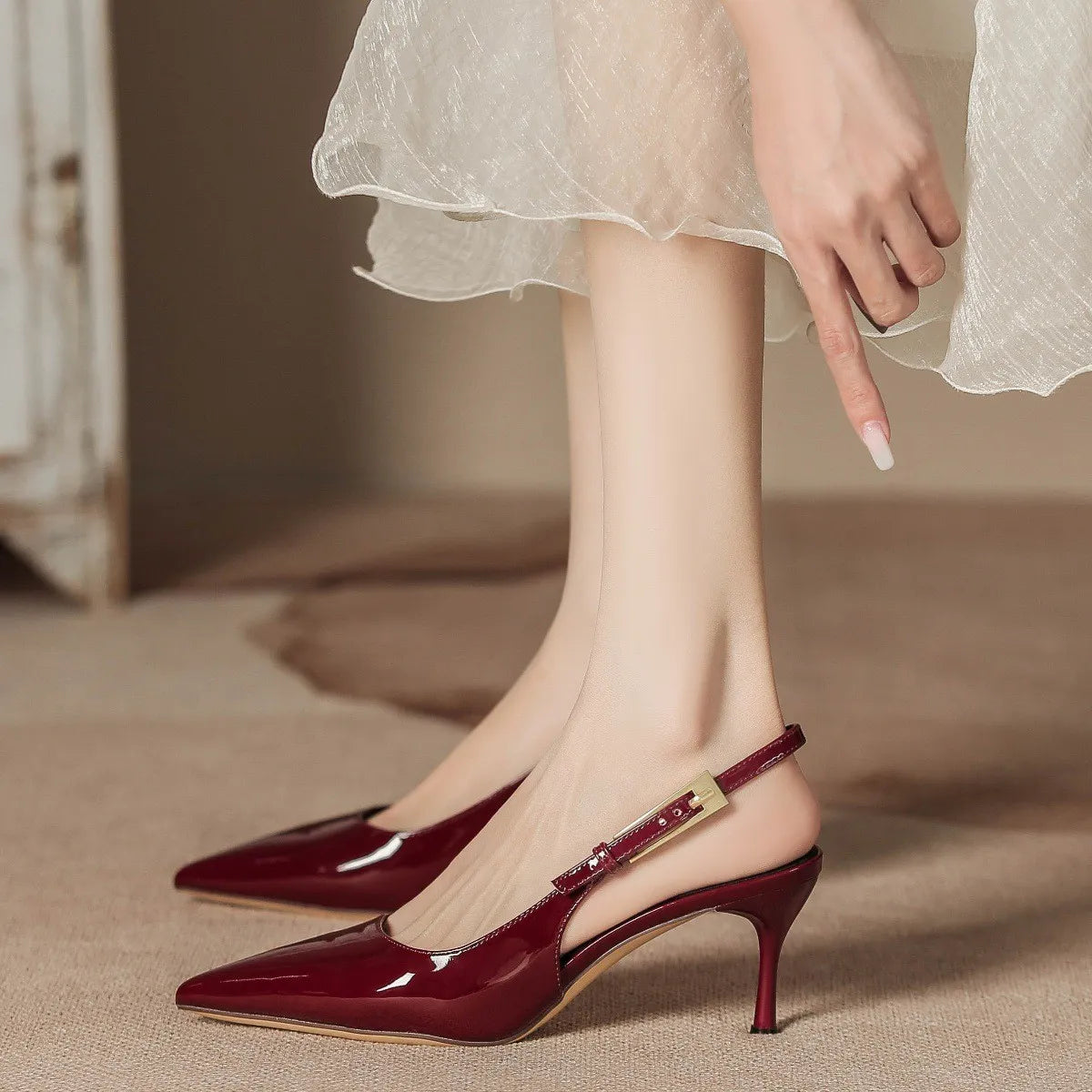 AMBRE™ | Talons Bordeaux