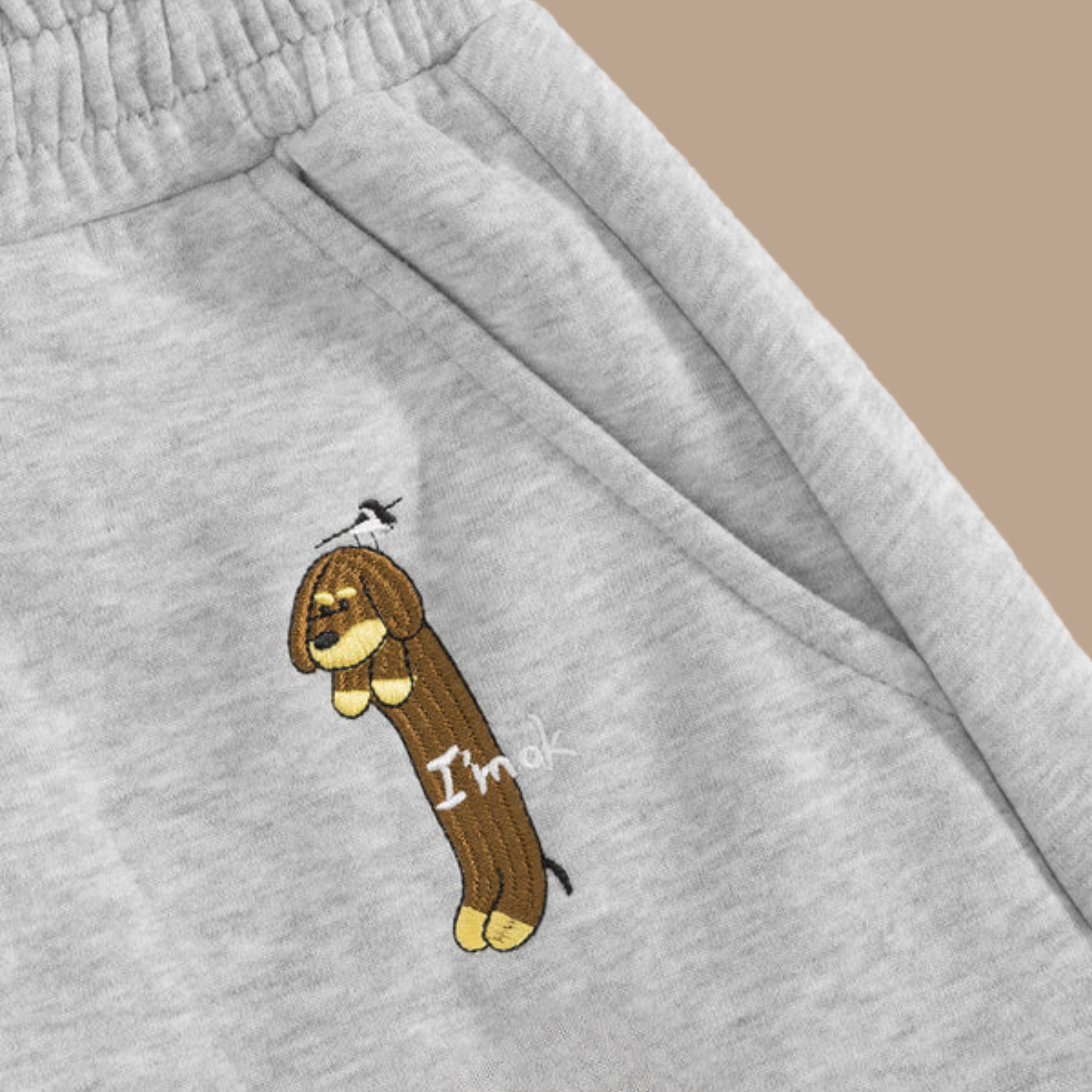DENISE™ | Sweatpants brodés chiots