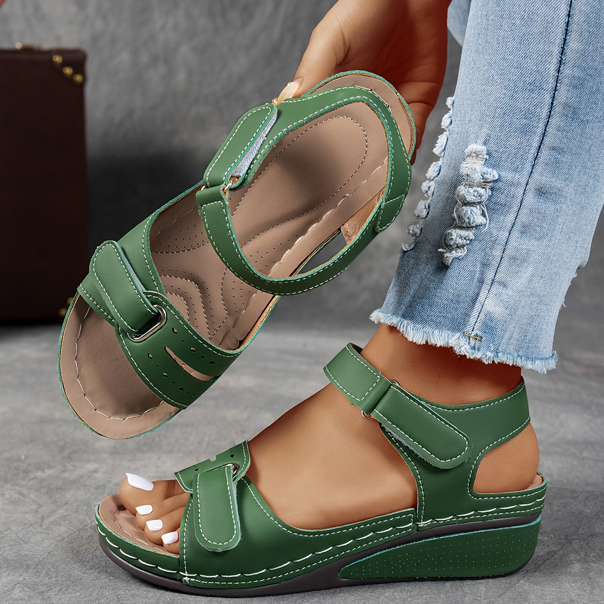 MADISON | Sandale orthopédique à la mode