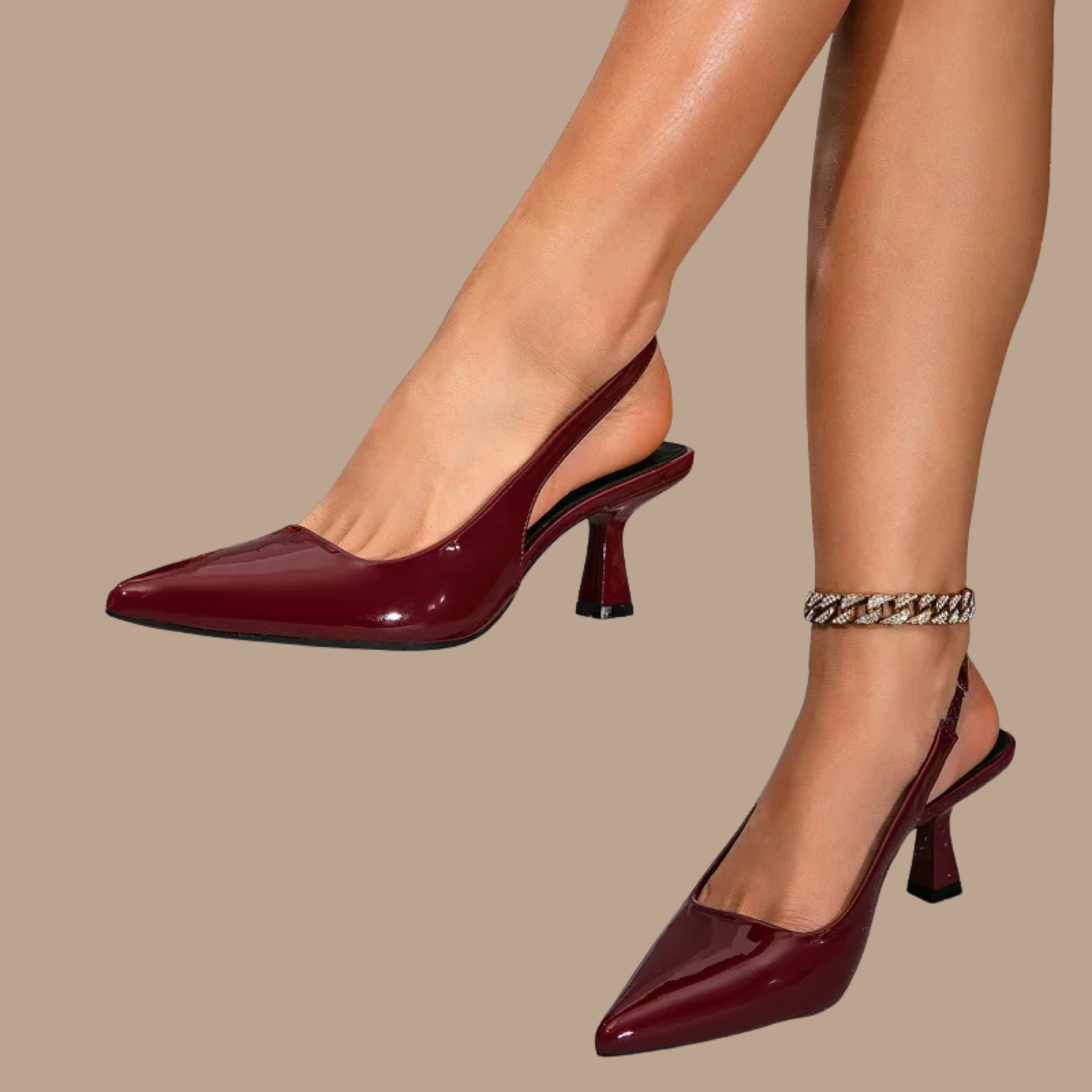 LISON™ | Talons Bordeaux
