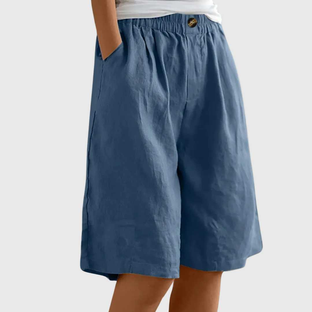 MARIE | Shorts Amples Taille Élastique