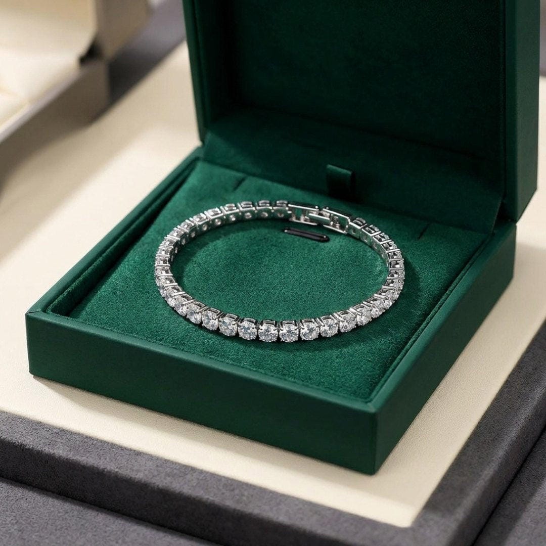 Bracelet de Tennis en Pierre de Venise