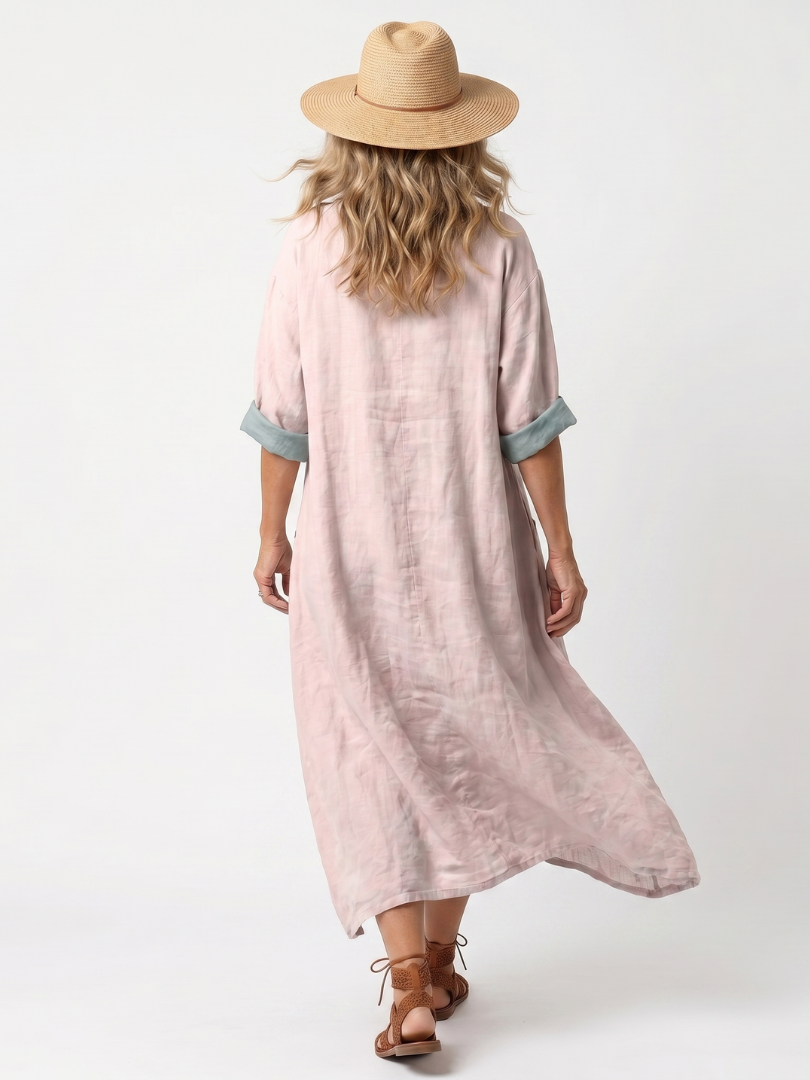 Océane | Robe Maxi Bohème Brodée