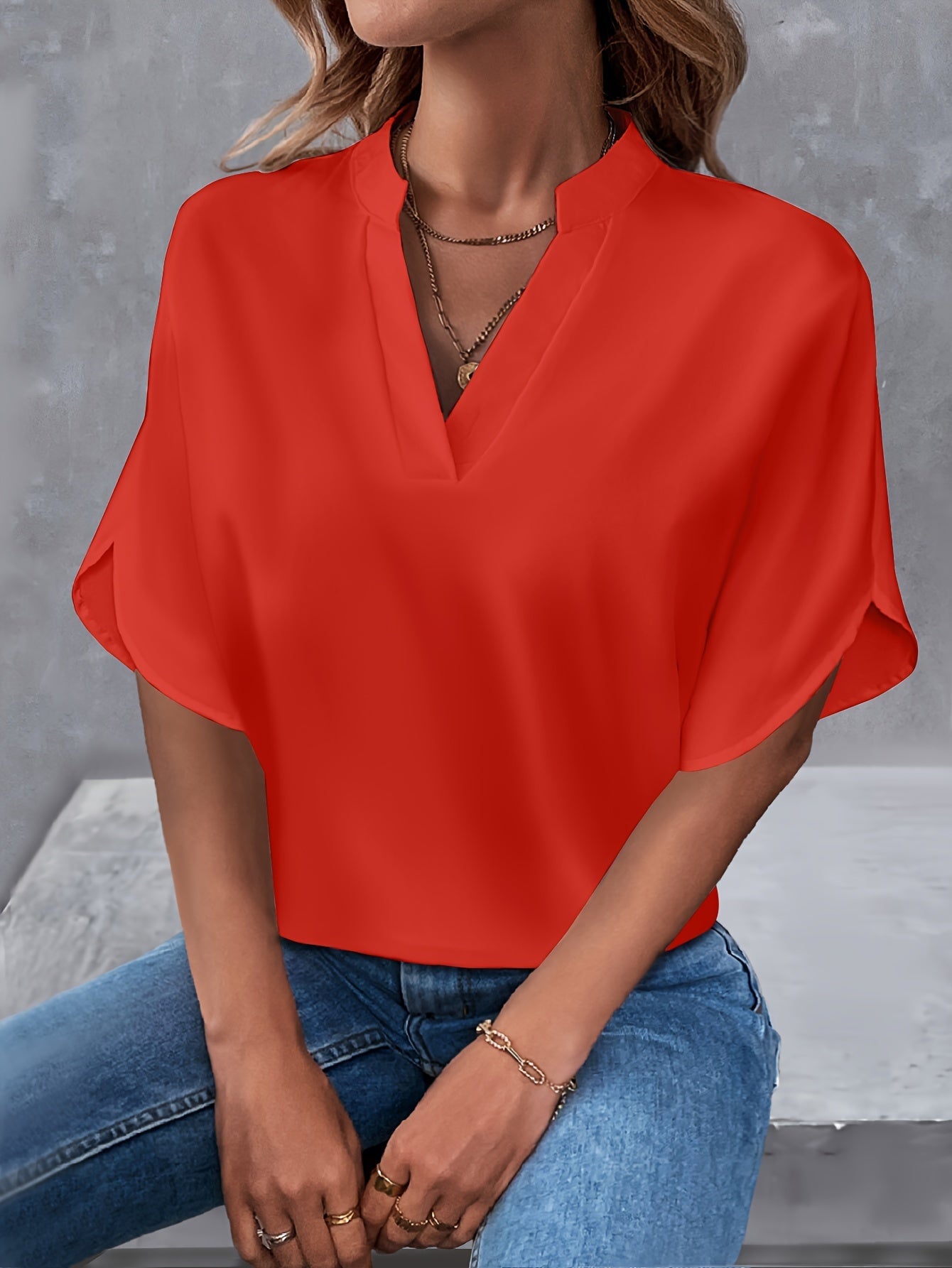 Scarlett | Blouse élégante à encolure en V