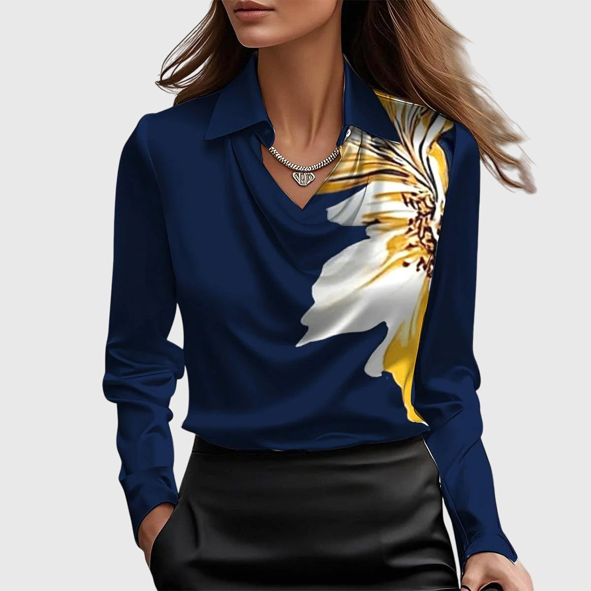 SOLÈNE™ | Blouse chic
