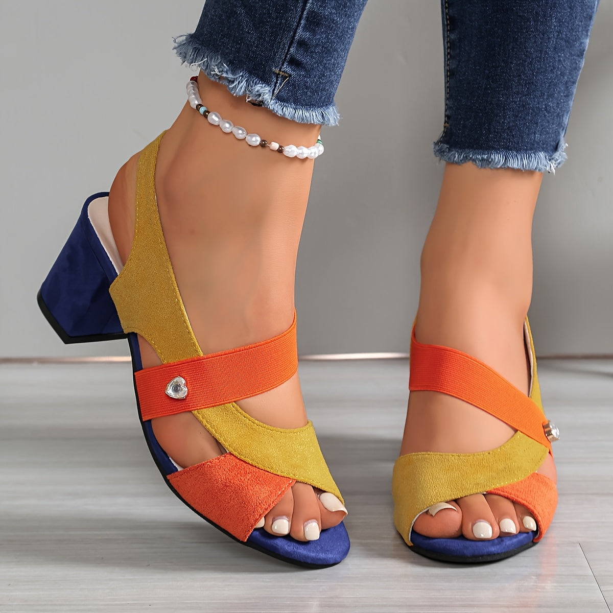 Élyndra | Sandales Talons Confort Chic