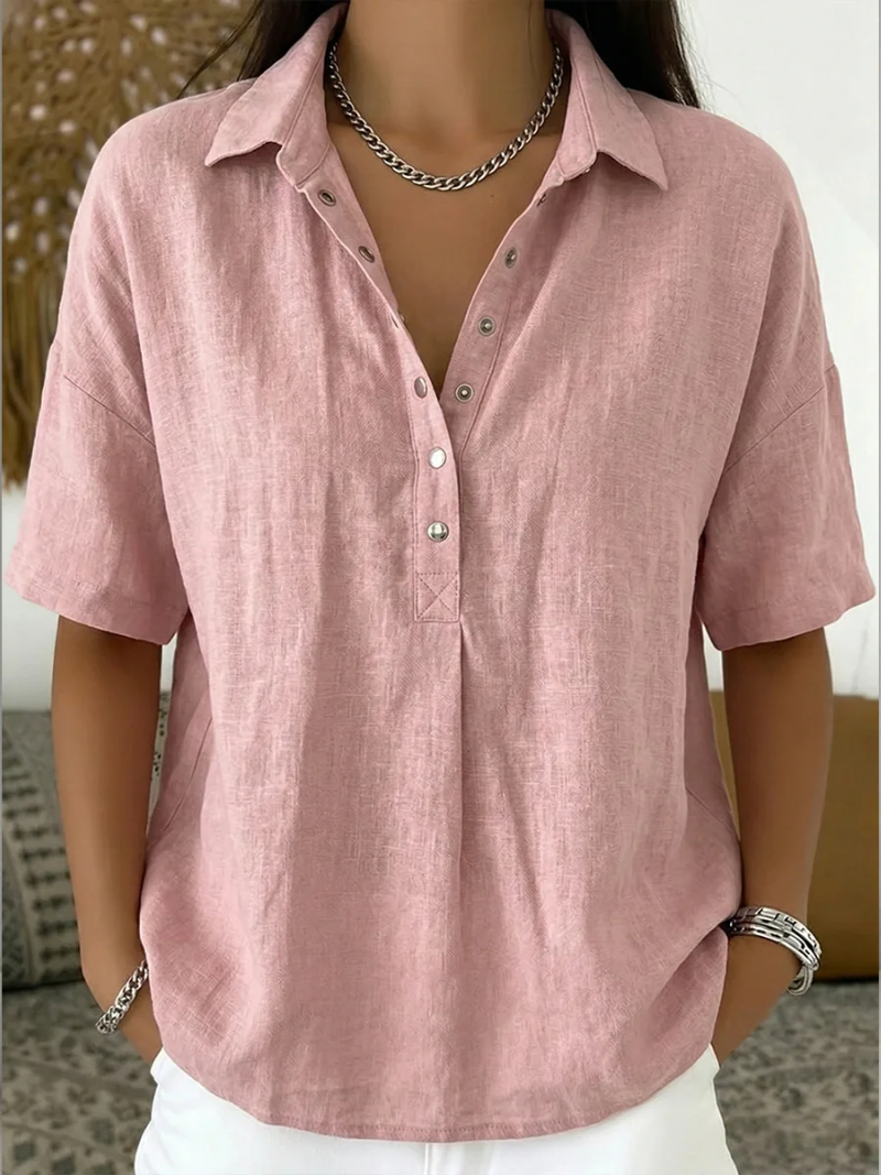 Willow | Blouse avec col et bouton