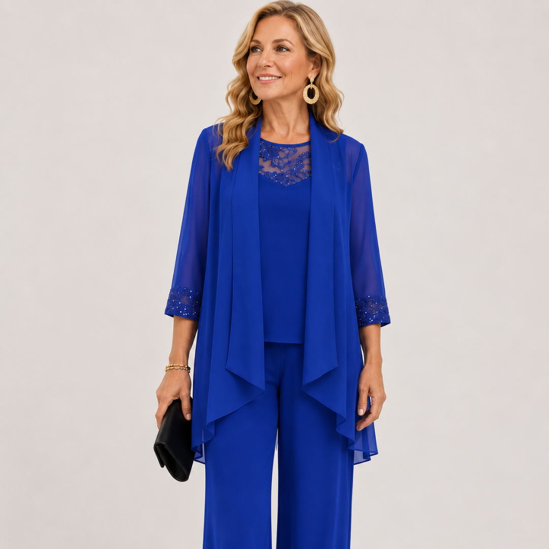 Pauline | Ensemble Élégant Trois Pièces